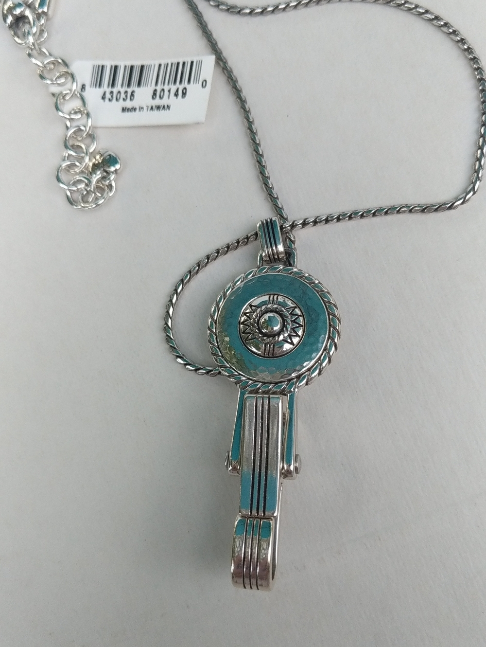 Brighton Badge Holder Necklace - Picture 3 of 3